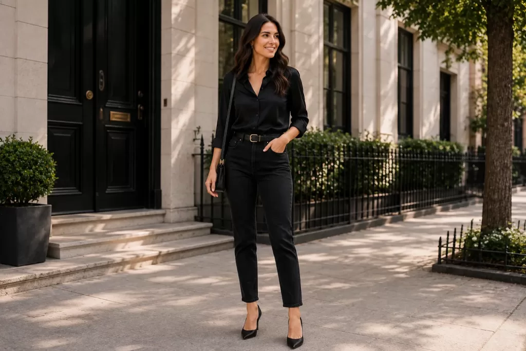 Women’s Black Jeans Outfits: 12 Stylish Looks
