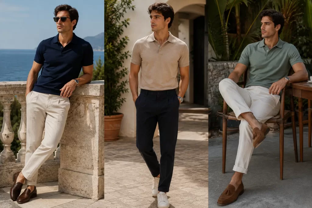 Polo Shirt Outfits for Men: 11 Easy Looks for Work, Weekends and Dates