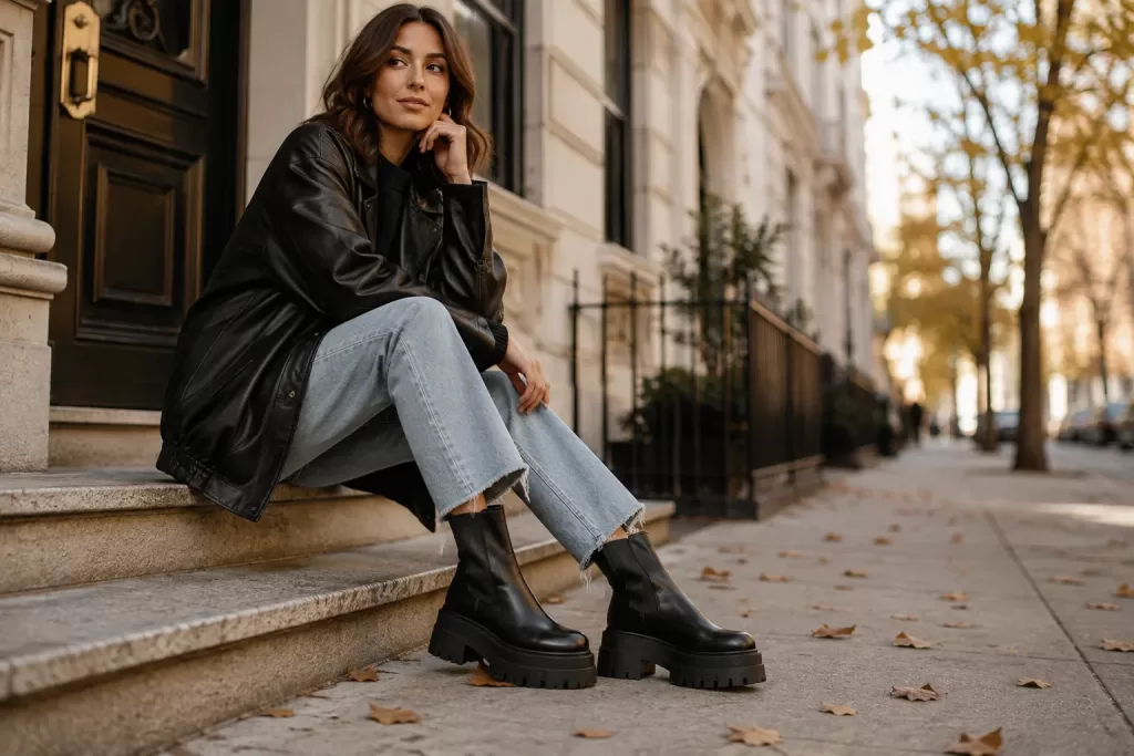 How to Wear Platform Boots: 12 Outfit Ideas for Every Season