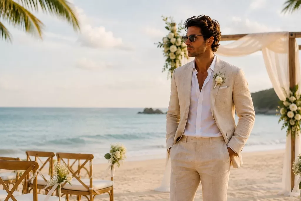 Men’s Beach Wedding Outfits: 10 Stylish Looks For Every Setting
