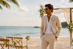 Men's Beach Wedding Outfits