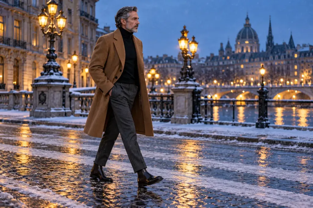 Men’s Overcoat Style Guide: Smart Layers for Cold Weathers