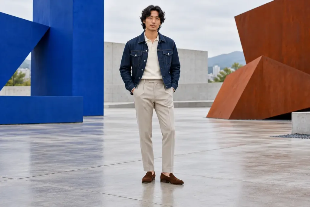 What to Wear With a Denim Jacket for Mens